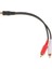 Rca Dişi - 2 x Rca Erkek Ayrımcı Birleştirici Fiş Kablo Sesi 0.2m 0.2 Metre (Yurt Dışından) 5