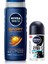 Men Sport Duş Jeli 500 ml + Invisible Black&white Fresh Erkek Roll-On Deodorant 50 ml 1