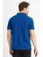 Erkek Basic Polo Yaka Tişört (Regular Fit) Indigo 5