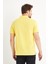 Erkek Basic Polo Yaka Tişört (Regular Fit) Sarı 4