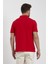 Erkek Basic Polo Yaka Tişört (Regular Fit) Kırmızı 5