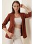 0672 Blazer Ceket - Kahverengi 1