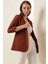 0672 Blazer Ceket - Kahverengi 3