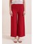 6543 Örme Pantolon - Kırmızı 5