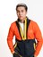 Full-Zip Fleece 01 - Orange/dark Grey Erkek Polar 1