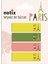 Paris Renkli Ayraç 25 Yaprak 4 * 15 * 50 1