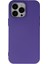 iPhone 14 Pro Kılıf Lansman Nano Içi Kadife Silikon - Mor 1