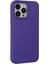 iPhone 14 Pro Kılıf Lansman Nano Içi Kadife Silikon - Mor 2