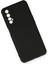 Realme 7 Kılıf Lansman Nano Içi Kadife Silikon - Siyah 3