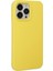 iPhone 14 Pro Kılıf Lansman Nano Içi Kadife Silikon - Sarı 2