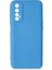 Realme 7 Kılıf Lansman Nano Içi Kadife Silikon - Mavi 1
