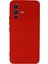 Vivo V23 5g Kılıf Lansman Nano Içi Kadife Silikon - Kırmızı 1