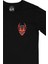 Cix Red Devil Cep Logo Tasarımlı Siyah Tişört 2