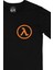 Cix Half Life Logolu Cep Logo Tasarımlı Siyah Tişört 2