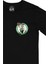 Boston Celtics Cep Logo Tasarımlı Siyah Tişört 2