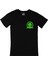 Good Luck St Patricks Cep Logo Tasarımlı Siyah Tişört 1