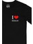 Cix I Love Berlin Cep Logo Tasarımlı Siyah Tişört 2
