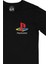 Cix Play Station Cep Logo Tasarımlı Siyah Tişört 2