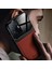 Xiaomi Mi 11T Pro Kılıf Zebana Lens Deri Kılıf Kahverengi 3