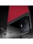 Xiaomi Mi 11T Pro Kılıf Zebana Lens Deri Kılıf Kırmızı 2