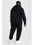 Büyük Beden Kapüşonlu Sweatshirt ve Eşofman Alt Üst Erkek Siyah Eşofman Takımı 1001U_3001A_2010 2