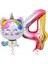Unicorn Kedi Balon Gökkuşağı Renkli Sayı Doğum Günü Set Yaş 4 1