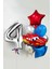 Kırmızı Araba Temalı Balon Seti Yaş 4 1