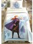 Lisanslı Disney Frozen 2 Elsa Pamuk Çarşafı Lastikli Tek Kişilik Pike Takımı 1