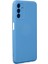 Samsung Galaxy A04S Kılıf Lansman Nano Içi Kadife Silikon - Mavi 2