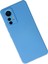Xiaomi Mi 12 Lite Kılıf Lansman Nano Içi Kadife Silikon - Mavi 3