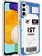 Samsung Galaxy A04S Kılıf Airbag Kenarlı Renkli Desenli Silikon Elegans Kapak 1