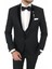 Italyan Kesim Ceket Yelek Pantolon Damatlık Set Siyah T7948 1