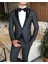 Italyan Kesim Erkek Ceket Pantolon Damatlık Set Gri T6064 1
