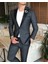 Italyan Kesim Erkek Ceket Pantolon Damatlık Set Gri T6064 2