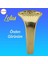 Lotus Lüks Mobilya Kanepe Sehpa Tv Ünitesi Koltuk Ayağı 19 Cm Gold Altın Baza Ayakları 5
