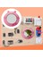 2pcs Meşgul Tahta Malzemesi Sevimli Dıy Accs Ahşap Unisex Duyusal Tahta Oyuncak Parçaları Ayna Pembe Saat Sarı (Yurt Dışından) 3