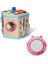 2pcs Meşgul Tahta Malzemesi Sevimli Dıy Accs Ahşap Unisex Duyusal Tahta Oyuncak Parçaları Ayna Pembe Saat Sarı (Yurt Dışından) 5