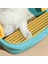 2x Pet Kedi Kramit Kutusu Anti Sıçramalı Tavan Dayanıklı Kolay Temizleme Seyahat Tuvalet Sarı Renk Turuncu (Yurt Dışından) 3