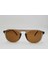 Oval Kahverengi Çerçeve Kahverengi Cam Unisex Güneş Gözlüğü 2021 25 46-20-140 2