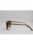 Oval Kahverengi Çerçeve Kahverengi Cam Unisex Güneş Gözlüğü 2021 25 46-20-140 3