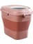 Katlanabilir Pirinç Saklama Konteyneri Depolama Kutusu Kapalı Kutular 25KG Aç, 7.5kg Kat - Pembe (Yurt Dışından) 1