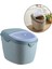 2 Adet Büyük Kapasiteli Pirinç Saklama Kabı 10KG Tahıl Kabı Kedi (Yurt Dışından) 5