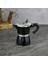 Moka Cezve 3 Cup - 150 ml - Siyah 1