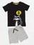 Rakun Erkek Çocuk T-shirt Şort Takım 3