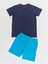 Shark Surf Erkek Çocuk T-shirt Şort Takım 4
