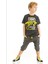 Dino Explorer Erkek Çocuk T-shirt Kapri Şort Takım 1