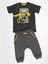 Dino Explorer Erkek Çocuk T-shirt Kapri Şort Takım 3
