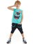 Ahoy Erkek Çocuk T-shirt Kapri Şort Takım 1