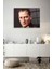 Mustafa Kemal Atatürk Portre Cam Tablo 3