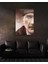Atatürk Yarı Portre Renkli Cam Tablo 3